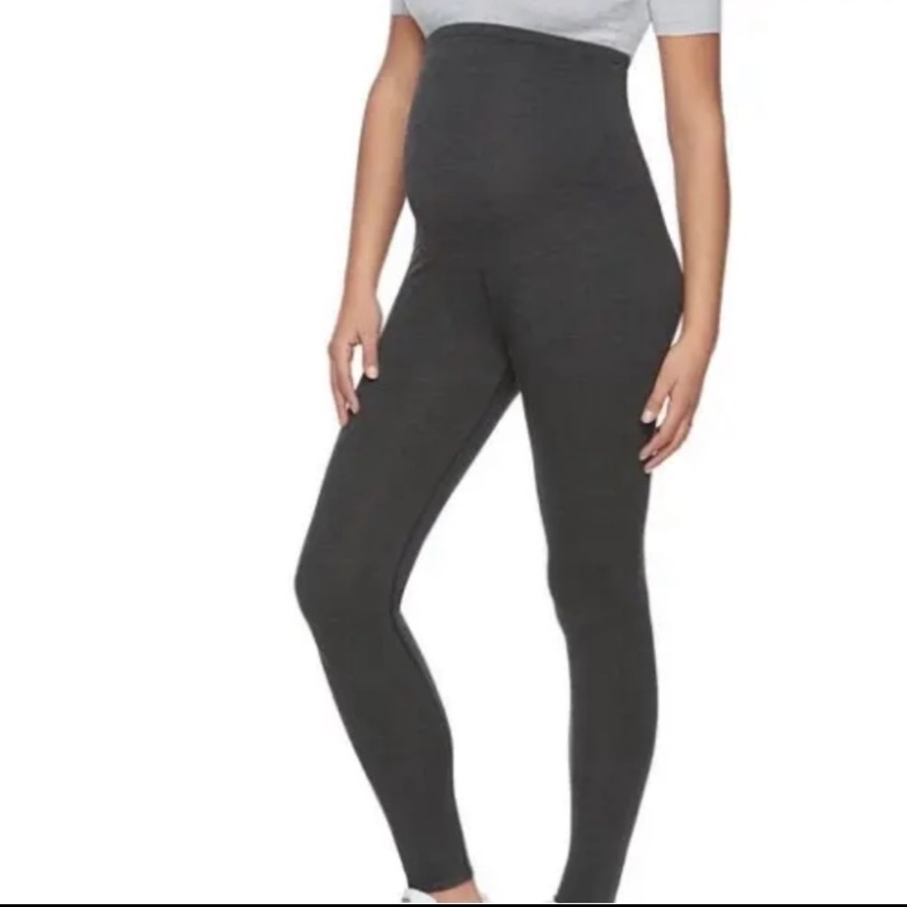Maternity leggings full belly support